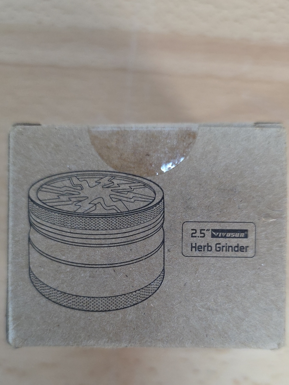Vivo 2.5" Herb Grinder Blue New